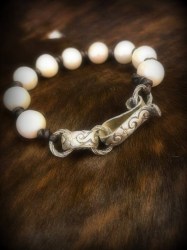 Full Pearl with Sterling Links